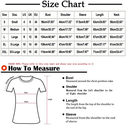 Bluze za djevojčice kratke rukave majice za ženske pismo grafičke jesenske ljetne bluze 2023 Odjeća Trendy 8Q