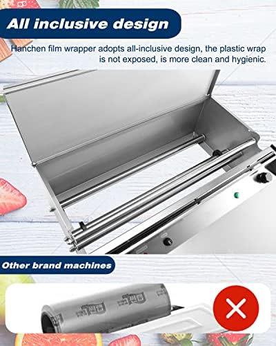Hanchen Film omotač sa ugrađenom grijaćem pločom, Filmska mašina za omotavanje ručne mašine za omotavanje grijanja za brtvljenje hrane