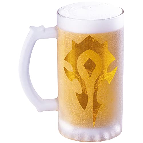 Gamer Sandblastirano stakleno pivo Stein, poklon za njega, gamer pokloni, personalizirano čašu za pivo, geek Groomsmsen poklon, poklon