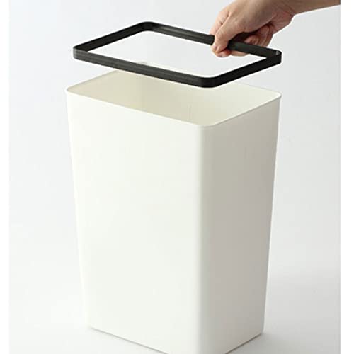 Allmro Male smeće može smeće kanta za kancelariju kuhinje dnevni boravak kupaonica kreativna košarica 1pc bijela