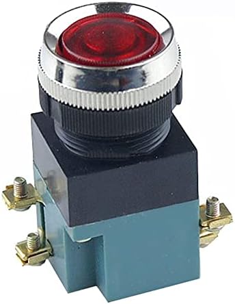 KQOO LA19-11 Prekidač gumba za samo resetiranje, prekidač dugmeta za pneumatsko dugme 25mm
