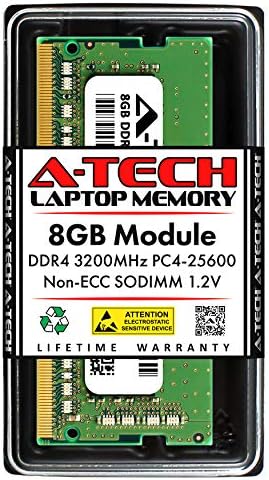 A-Tech 8GB RAM-a za Dell Latitude 3420 - DDR4 3200MHz PC4-25600 NON-ECC nebustrošeni modul za nadogradnju laptop-računala za prijenos