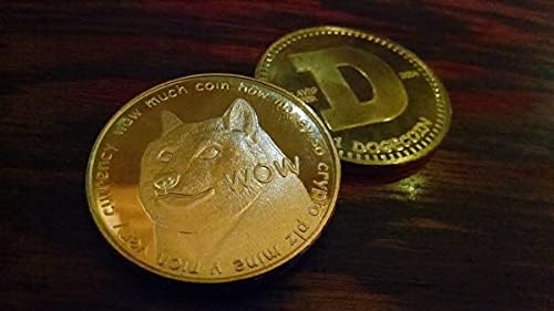 Dogecoin 2021 Limited Edition Doge Coin Kolekcionarni novčić sa zaštitnim futrolom pozlaćen