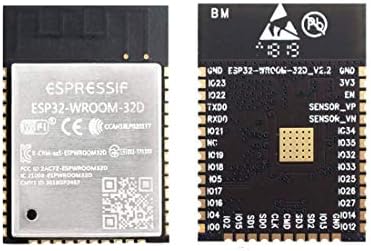 Luabby Smart ESP-WROOM-32D ESP32D 2.4GHz dvostruki režim Bluetooth i WiFi niski modul sa malim napajanjem 16m Flash ESP32D, ESP32-WROOM-32D