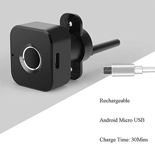 WODMB punjiva USB pametna ladica za zaštitu otiska prsta MINI Električna brava za ormar za ormar za ormar