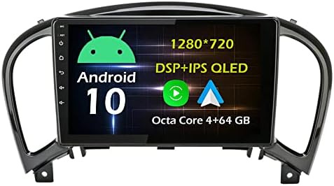 9 4+64GB Android 10 u Dash Auto Stereo Radio za 2010 11 12 13 14 Nissan Juke YF15 GPS navigacijska Glavna jedinica Carplay Android Auto DSP 4G WiFi Bluetooth