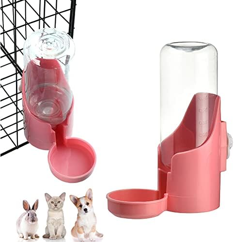 Jay D. L boca za hranilicu za zečeve za sanduk, 17oz automatski viseći dozator vode u kavezu za kućne ljubimce boce za vodu za male