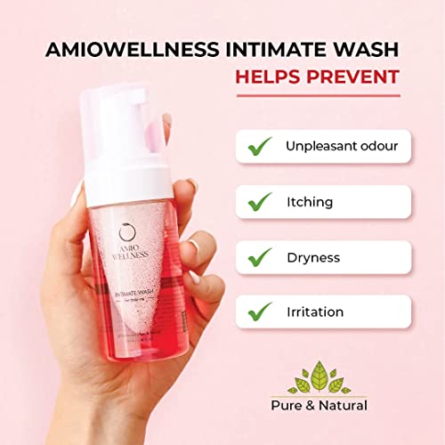 Alergijsko intimno pranje za žene | bez alkohola / Ph uravnoteženo / higijensko pranje / čisto & amp; prirodno / bez parabena / bez sulfata / 100ml