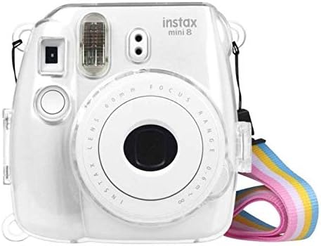 Ngaantyun Plastic Clear Protect Case sa Duginom trakom za Fujifilm Instax Mini 8 Mini 9 Polaroid Kamera