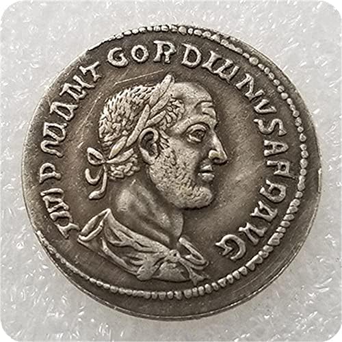 Starinski zanati Roman kovanica Kovamorativni mesingani srebrni srebrni dolar srebrni krug kovanica2