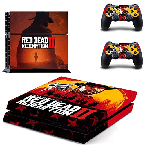 Igra GRed Deadf i Redemption PS4 ili PS5 skin naljepnica za PlayStation 4 ili 5 konzolu i 2 kontrolera naljepnica vinil V8677
