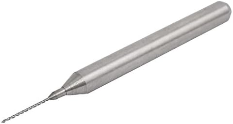 Aexit držač alata prečnika 0,4 mm dužine 40 mm HSS ravna Bušaća rupa alat za bušenje svrdla 10 kom Model:29as86qo170
