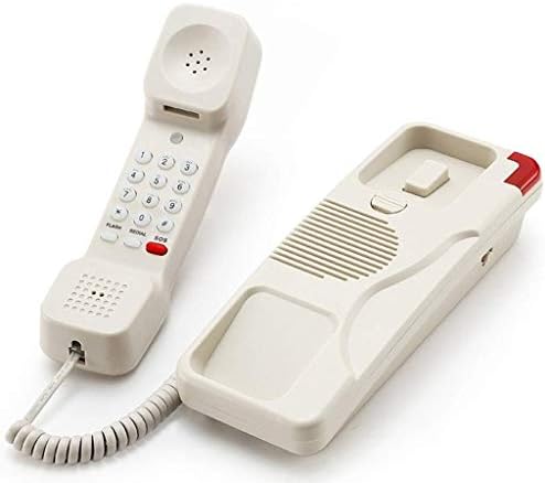 NO-logo Telefon, retro fiksni telefon Western-Style, sa digitalnim spremištem, zidnom funkcijom za smanjenje buke za dom i ured