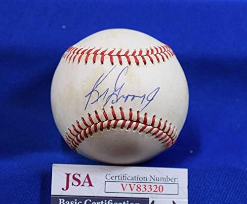Ken Griffey JR rani JSA COA Autograph American League Oal potpisan bejzbol