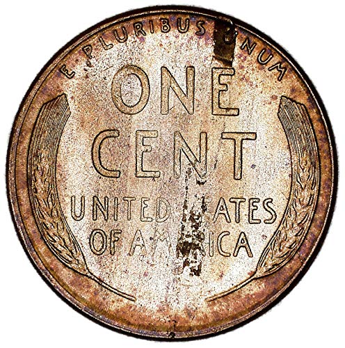1955. S Laminiranje pile Rev Lincoln pšenični cent oko nekorirkuliranih detalja