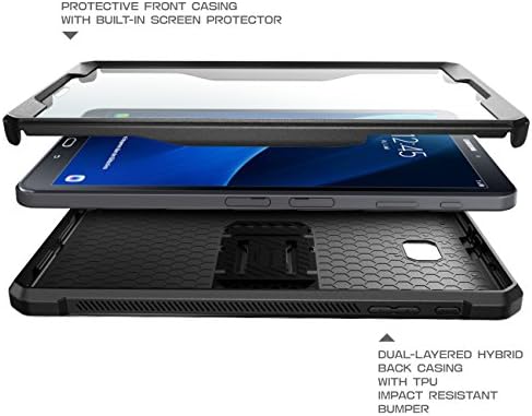 Supcesex [jednorog Beetle Pro serije] Dizajniran za Samsung Galaxy Tab A 10,1 inča, sa ugrađenim zaštitnikom zaslona za Samsung Galaxy Tab A 10,1 inčni