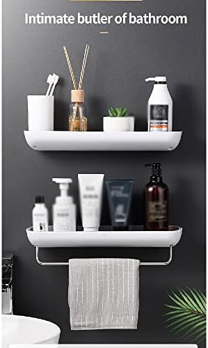 YGQZM kupaonica Držač za skladištenje nosača zidne montirane šampone začine tuš organizator kupaonica s ručnikom