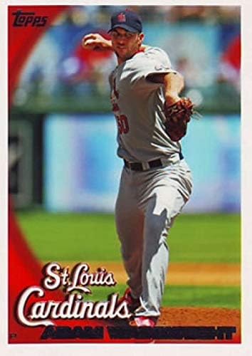 TOPPS 2010 136 Adam Wainwright St. Louis Cardinals MLB bejzbol kartica NM-MT