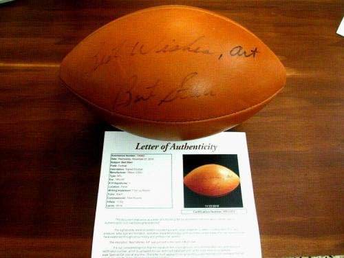 Bart Starr Best Wishe Packers Hof potpisao auto 1960-e Wilson Rozelle Ball JSA LT - NFL AUTOGREMIRANI RAZNICE