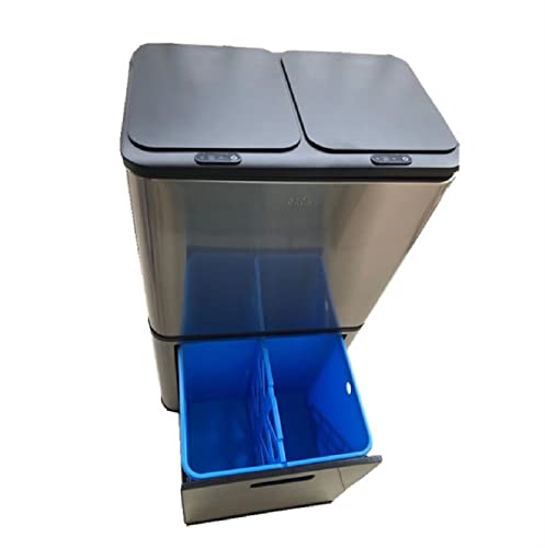 ATAAY kante za smeće kanta za smeće pametna Senzorska kanta za smeće stajaća dvoslojna kanta za smeće za sortiranje kuhinjski otpad