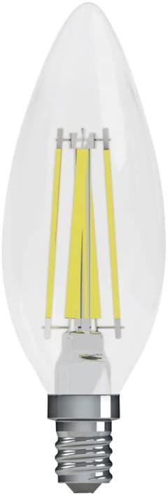 Ge 31741 Refresh Hd zatamnjiva LED jasna sijalica sa Kandelabrom, 4W, dnevna svjetlost, 2-pk
