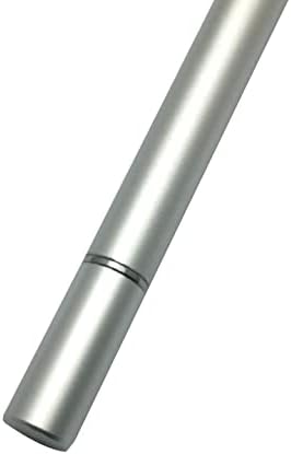 Boxwave Stylus olovkom Kompatibilan je s Panasonic Teughbook H2 - Dualtip Capacitiv Stylus, Fiber TIP Disk Tip kapacitivnog olovke - Metalno srebro