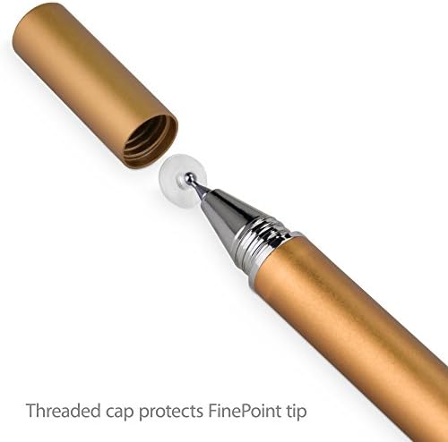 Boxwave Stylus olovka Kompatibilan je sa Lenovo ThinkPad P1 - Finetouch Capacitivni olovci, Super precizan olovka Stylus - zlato šampanjca