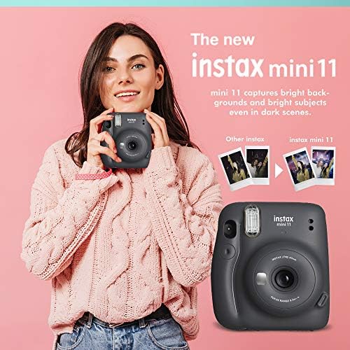 Fujifilm INSTAX Mini 11 kamera za trenutni Film Instax Mini Twin film i paket dodatne opreme