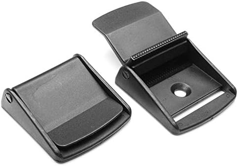 5pcs 2 Webbing Cam kopče plastični crni preklopni kopča za ruksake FLC011-A6