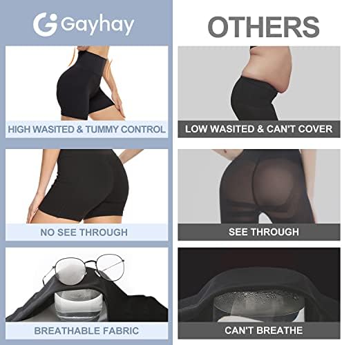 Gayhay 3 Pack Ženske kratke hlače - 5 maslačke meke kratke hlače za atletičke vježbe Joga