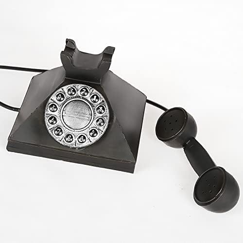 Abaipp Retro Model telefona, Klasični stol Europskog stila Telefonska smola Fiksni fiksni telefon za kućni hotelski kafić