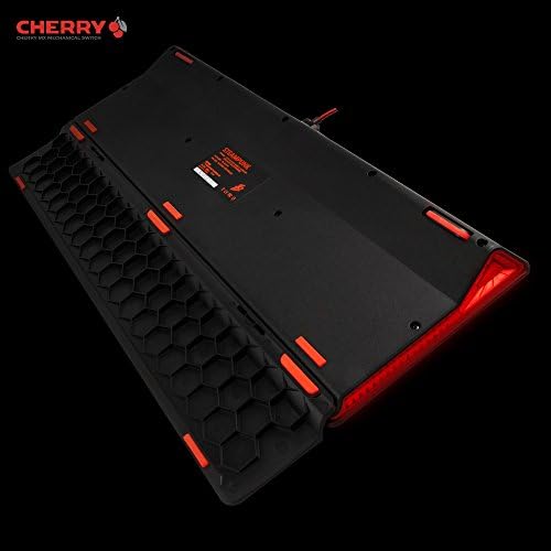 1stplayer Steampunk mehanička tastatura za igre, Cherry MX plavi prekidači, crvena LED sa pozadinskim osvetljenjem, 104 tastera u