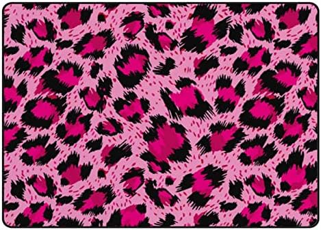 Xollar 80 x 58 u velikoj djeci prostirke ružičaste leopard Print meka rasadnici za djecu PlayMat prostirki za dječje sobe dnevni boravak Spavaća soba Spavaća soba