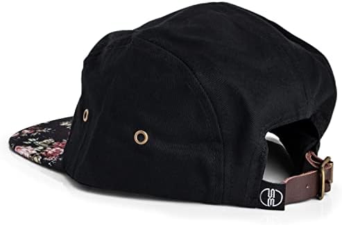 BlackSkies šešir sa 5 panela | Muškarci Žene Baseball Cap Cvjetni tata Snapback Strapboback Hip Hop Urban