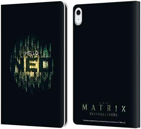 Dizajni za glavu službeno licencirane matrične uskrsnuće HELLO NEO Ključne umjetničke kožne knjige Novčani poklopac poklopca Kompatibilan sa Apple iPad 10.9