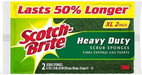 Scotch-brite153; Spunge za čišćenje Spužvi za teške uvjete - 2 Pakovanje Multi - obojeno