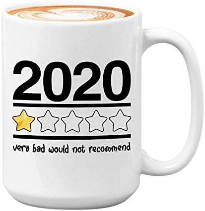 Bubble Hugs šolja za kafu 15oz - 2022 vrlo loše Ne bih preporučio - Funny Rating Stars novost za žene muškarce