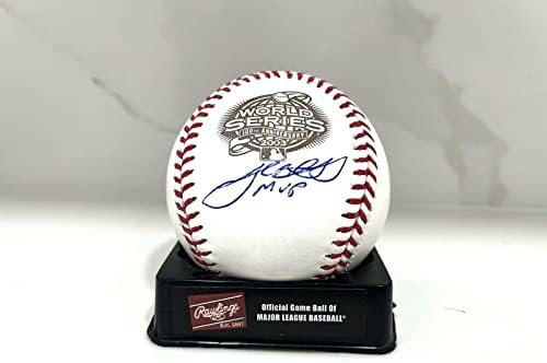 Josh Beckett Hand potpisan 2003. Svjetski serija Baseball MVP Florida Marlins JSA CERT - AUTOGREMENA BASEBALLS