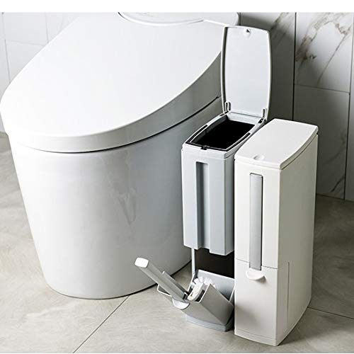 Wenlii Kuhinja Kantu za smeće sa wc četkica za kupatilo plastični otpad kantu za uska kuhinja kašika za smeće Alati za čišćenje domaćinstava