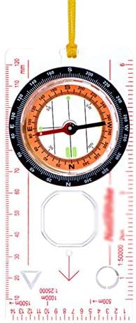 GFHLP vanjski multifunkcionalni originalan s obimom putovanja hodajući kompasom protiv udarnog vodootporno planinarenje Kompas za