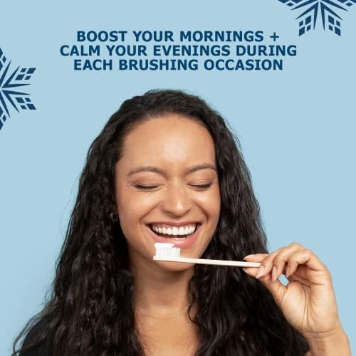 Snijeg infuzije izbjeljivanje pasta za zube, napredna noćne Formula sa Hydroxyapatite, magnezijum, kamilica & L-teanin za stres Relief, zubi izbjeljivanje pasta za zube-umirujuće lavande