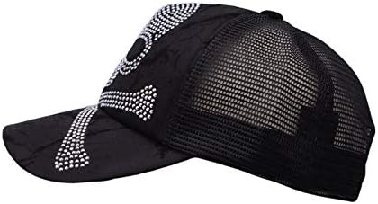 Samoons Skull Trucker Hat Unisex Meshed Podesiva bejzbol kapa YT11319