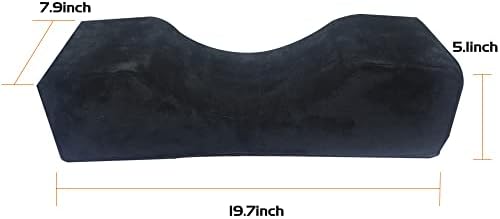 Mnpartnery kozmetički Salon jastuk za ekstenziju trepavica-udoban baršunasti jastuk za memorijsku pjenu, za zaštitu vrata kada se