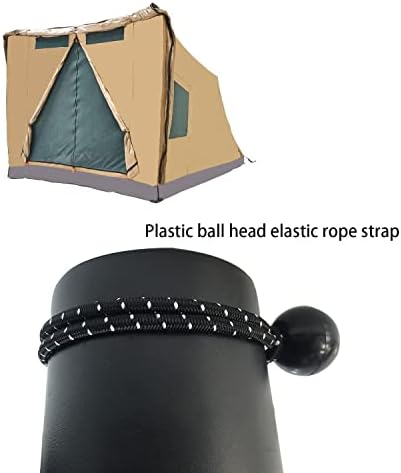 Autoly 25pcs Bungee kuglice, kuglični bungee kabeli s elastičnim niz za kampiranje, šatore, tarps, skloništa, teret, sjenice, stupove