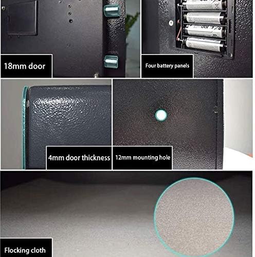 RENSLAT veliki elektronski digitalni sef, nakit Home Security - imitacija Lock i sigurno
