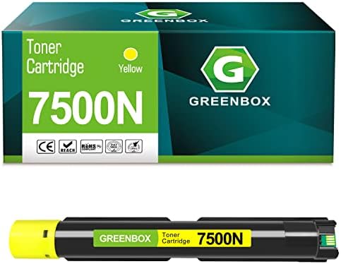 Prerađena zelena kutija 7500 žuta zamjena tonera za Xerox 7500 106r01438 za Phaser 7500 7500N 7500DN 7500V 7500DNZ 7500YDN 7500dt