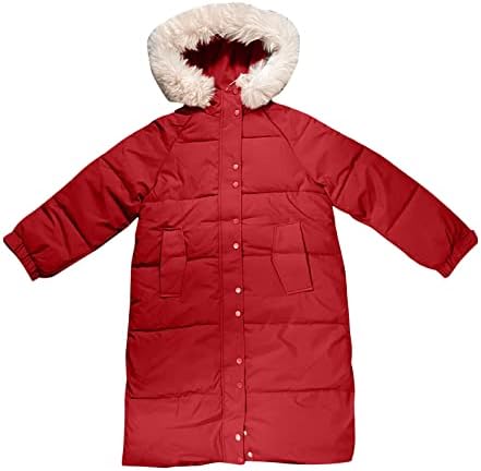 IQKA kaput jakna Ženska zimska dolje podstavljena jakna labava zadebljana srednja i dugačka kaput podstavljena jakna podstavljena jakna