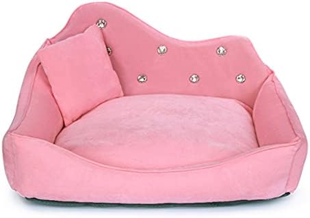 Walnuta Pas Sofa ružičasti sivi nostančni kućni ljubimac Poklopac mat princeze Mačji prostirke za malu srednje štene životinjske posteljine