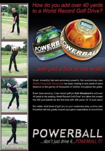 Vježba & fitnes: Powerball Blue Pro 250 Hz - plava vježba sa loptom za ruke
