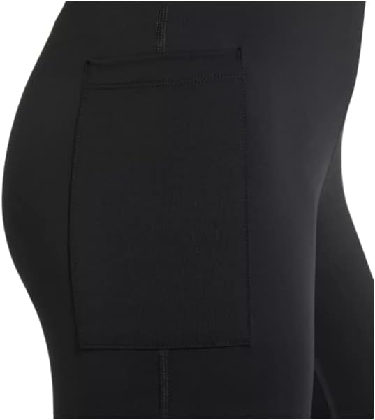 Nike Bliss Luxe ženska haljina za obuku sa ugrađenim kratkim hlačama - održivi materijali - veličina mala crna